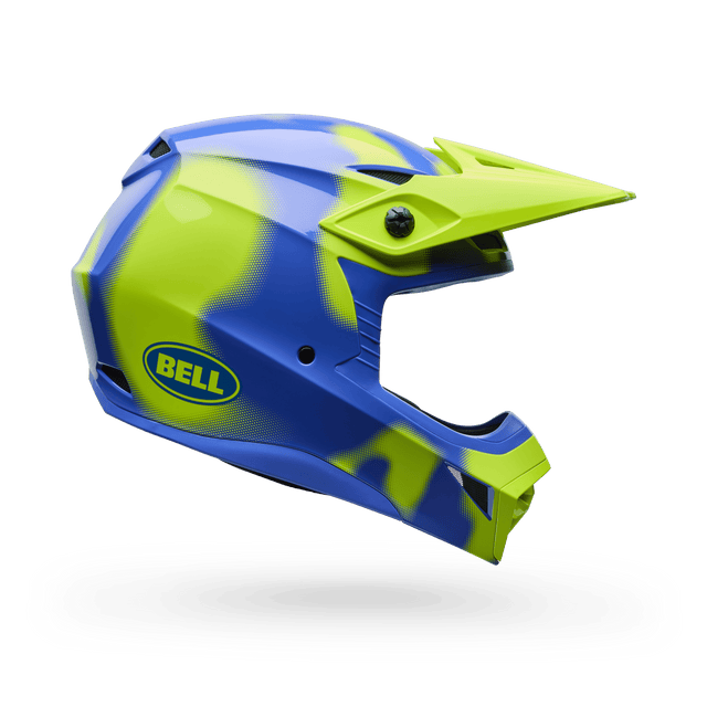 Bell Mx-10 Mips Camo Fluoreszierendes Gelb Motocrosshelm
