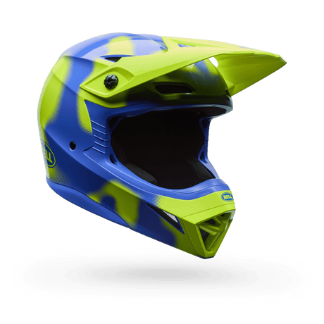 Bell Mx-10 Mips Camo Fluoreszierendes Gelb Motocrosshelm