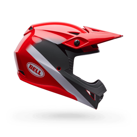 Bell Mx-10 Mips Aviator Rot/Schwarz Motocrosshelm
