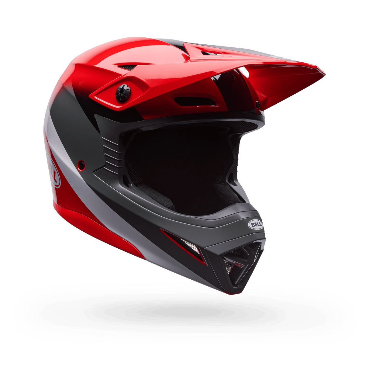 Bell Mx-10 Mips Aviator Rot/Schwarz Motocrosshelm