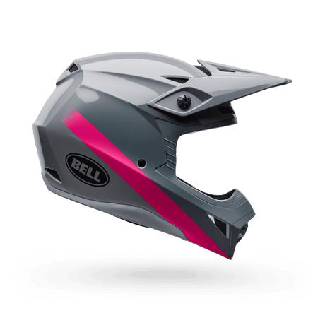 Bell Kinder Mx-10 Mips Aviator Grau/Rosa Motocrosshelm