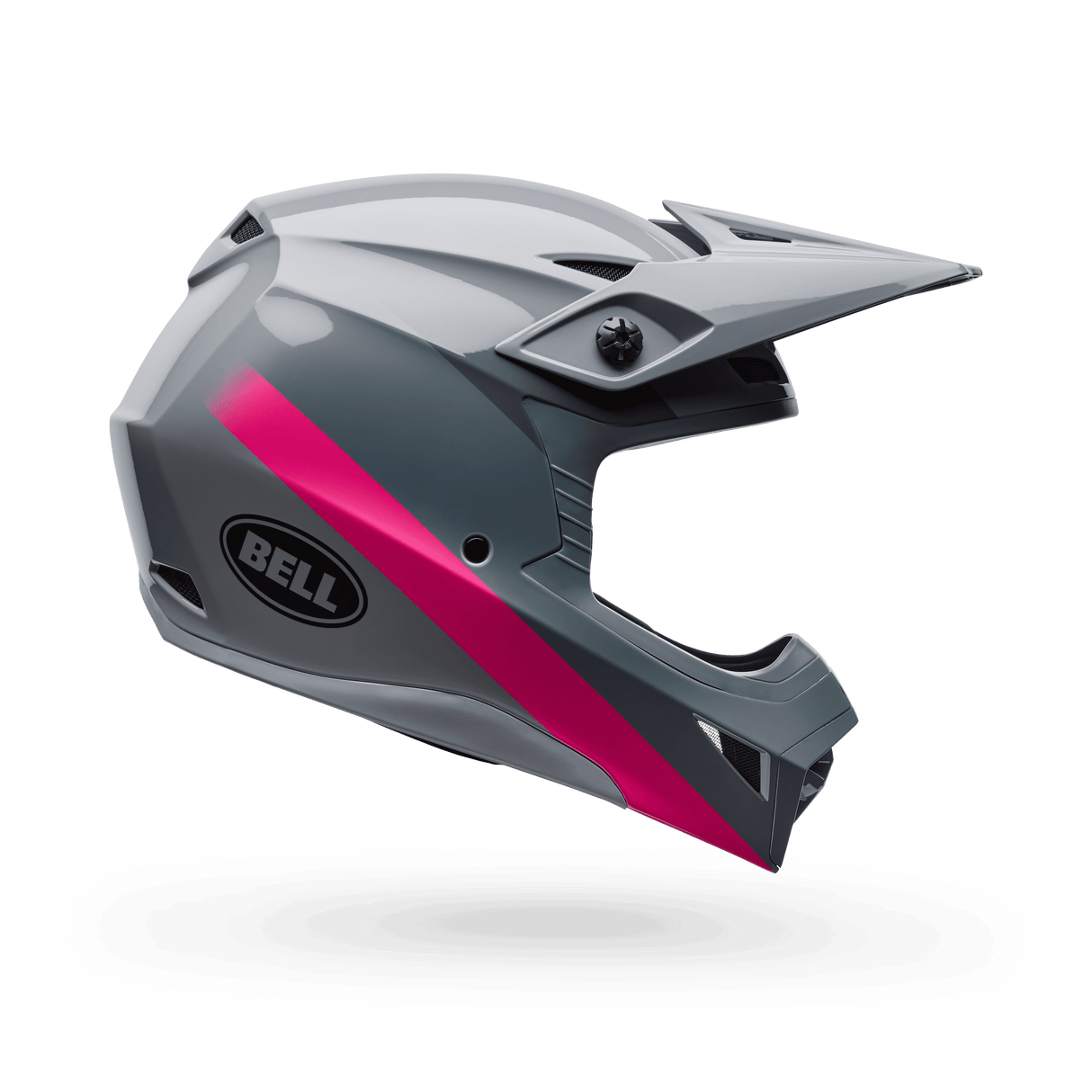 Bell Mx-10 Mips Aviator Grau/Rosa Motocrosshelm