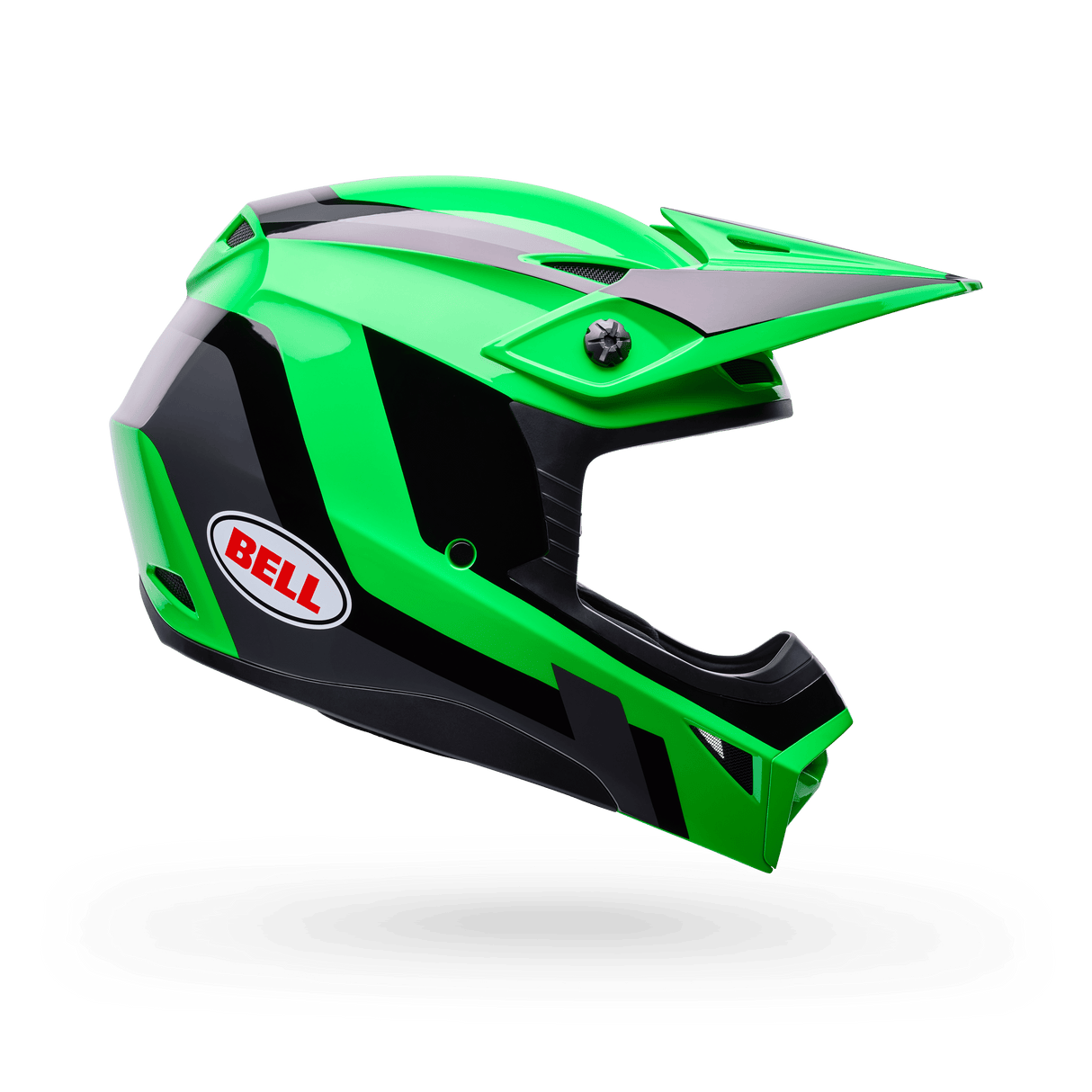 Bell Mx-10 Mips Dyno Grün/Grau Motocrosshelm