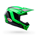 Bell Mx-10 Mips Dyno Grün/Grau Motocrosshelm