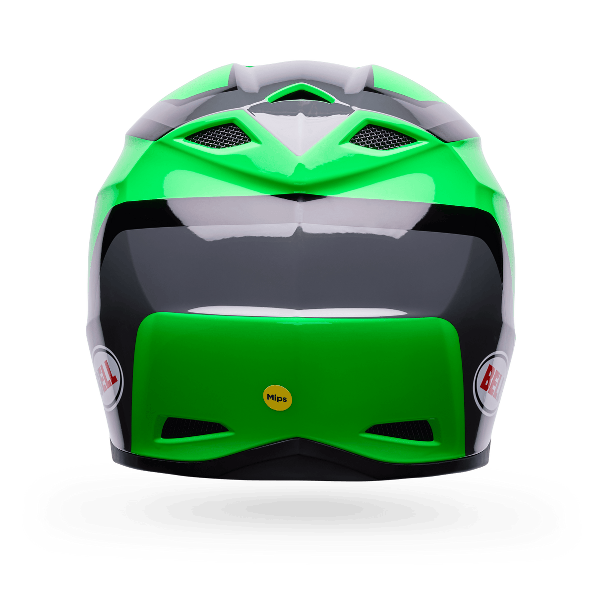 Bell Mx-10 Mips Dyno Grün/Grau Motocrosshelm