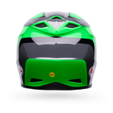 Bell Kinder Mx-10 Mips Dyno Grün/Grau Motocrosshelm