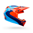 Bell Kinder Mx-10 Mips Wave Orange/Blau Motocrosshelm
