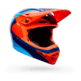 Bell Kinder Mx-10 Mips Wave Orange/Blau Motocrosshelm