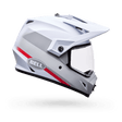 Bell Mx-9 Adventure Mips Trail Weiss/Rot Endurohelm