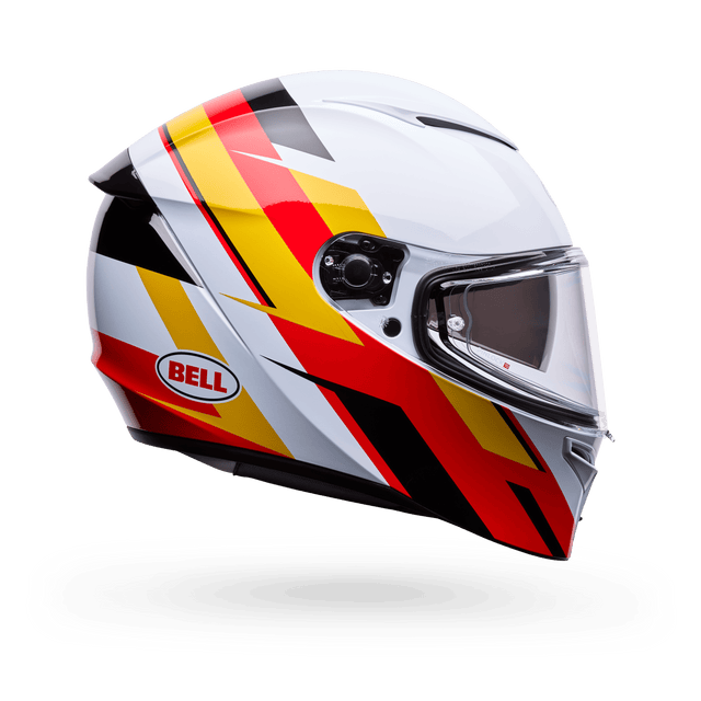 Bell Lithium Nova Weiss/Rot Integralhelm