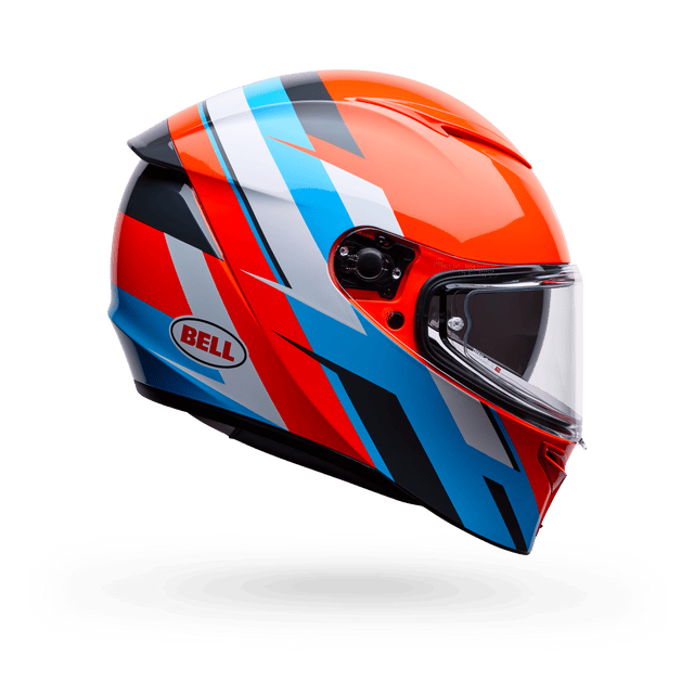 Bell Lithium Nova Orange/Blau Integralhelm
