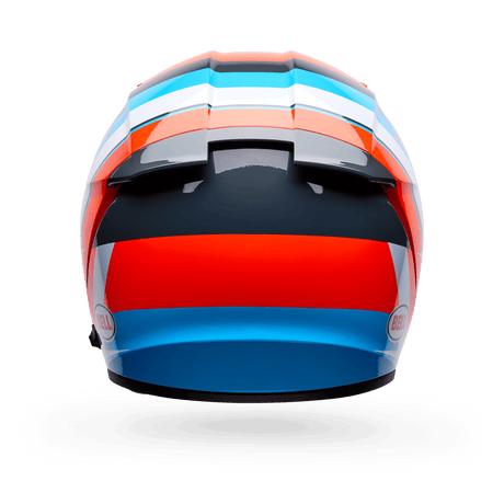 Bell Lithium Nova Orange/Blau Integralhelm