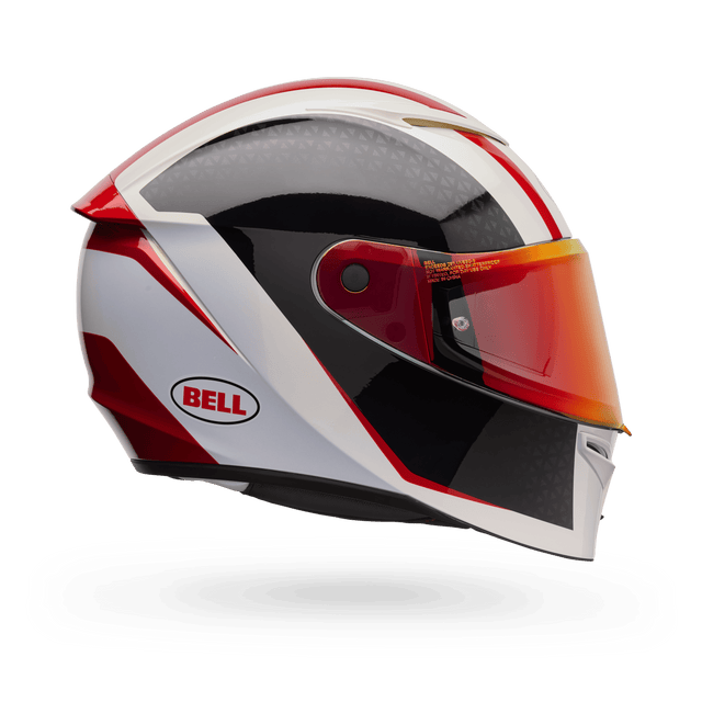Bell Lithium Mips Plus Blip Weiss/Schwarz Integralhelm