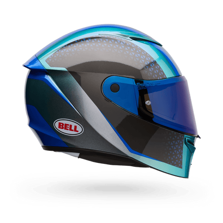 Bell Lithium Mips Plus Blip Silber Integralhelm