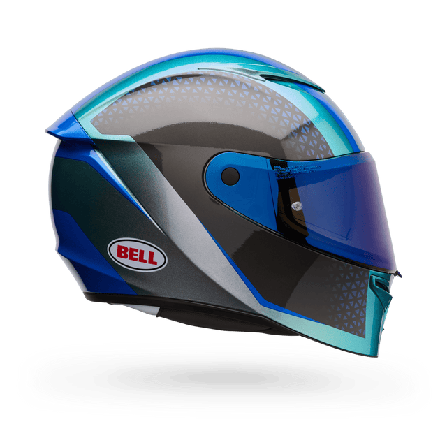 Bell Lithium Mips Plus Blip Silber Integralhelm