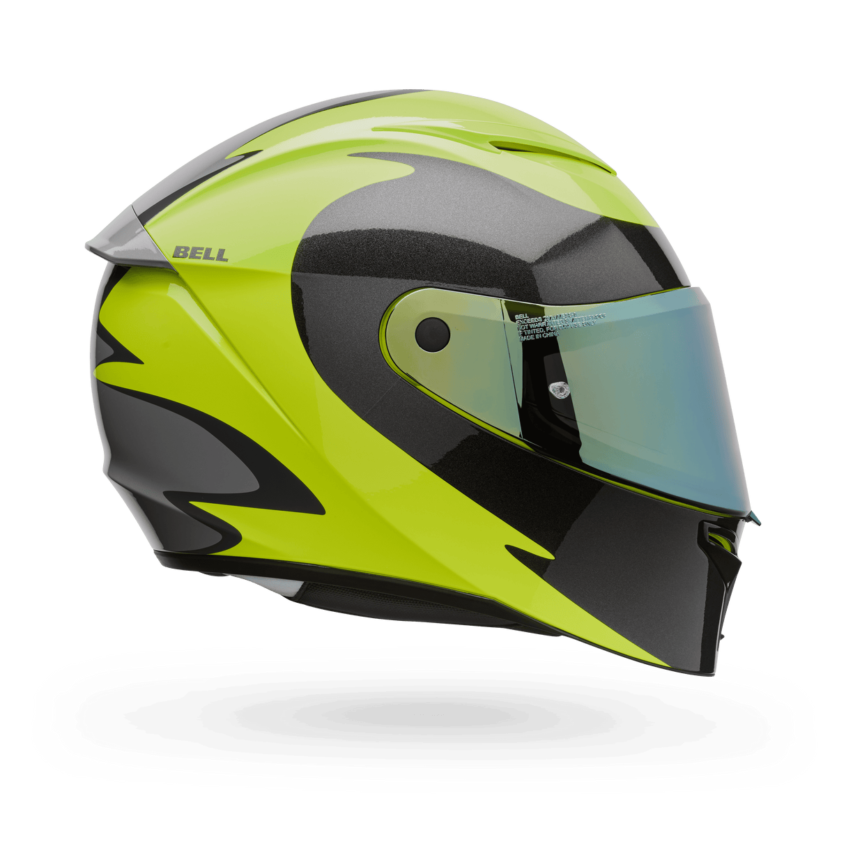 Bell Lithium Mips Plus Fluid Fluoreszierendes Gelb Integralhelm
