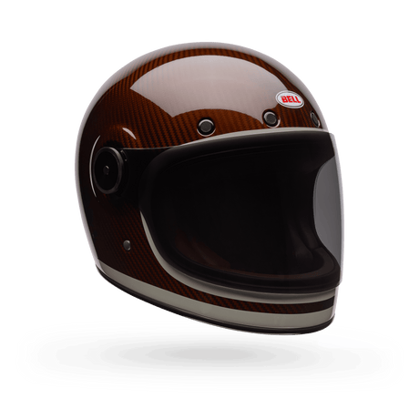 Bell Bullitt Gt Carbon Lane Burnt Orange Integralhelm