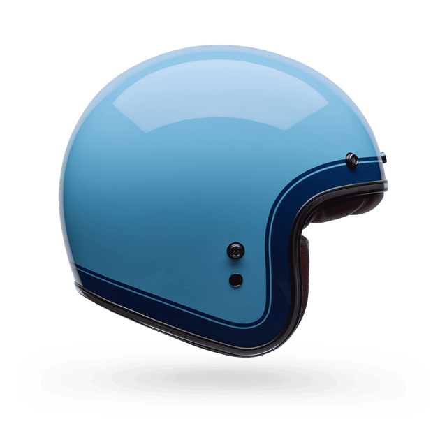 Bell Custom 500 Crate Eisblau Jethelm
