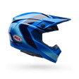 Bell Moto-10 Spherical Et3 Cortez Se Blau Motocrosshelm