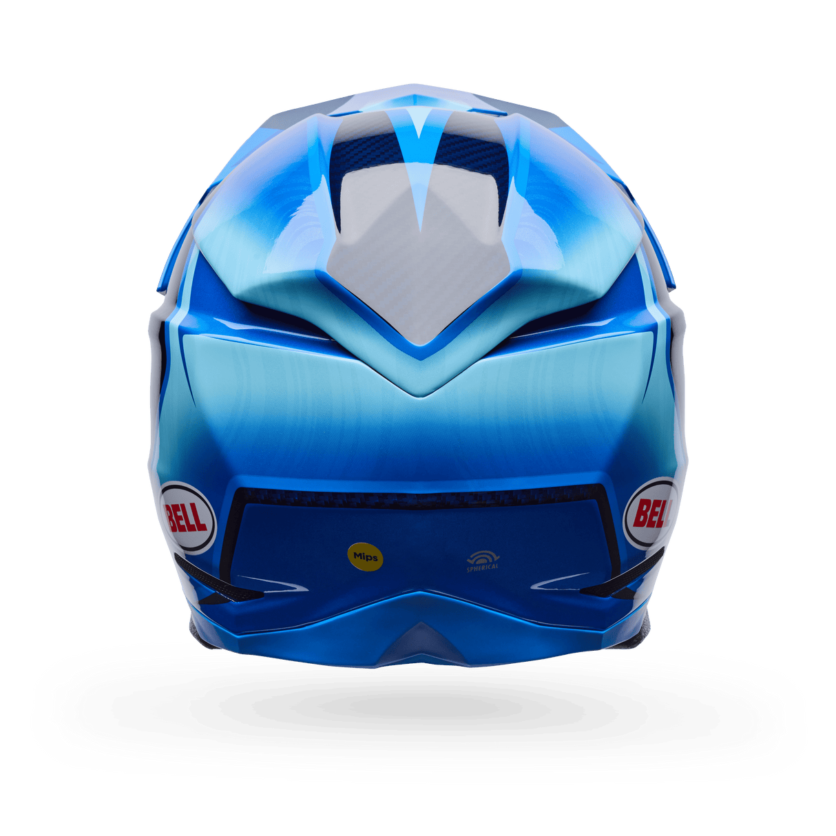 Bell Moto-10 Spherical Et3 Cortez Se Blau Motocrosshelm