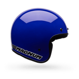 BELL Magnum Jethelm in Schwarz mit klarem Visier, leichter Motorrad-Helm für Komfort und Schutz beim Fahren