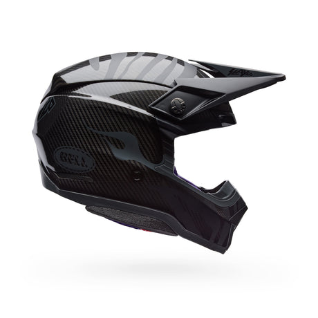 Bell Moto-10 Spherical Slayco Amber Se Schwarz Motocrosshelm