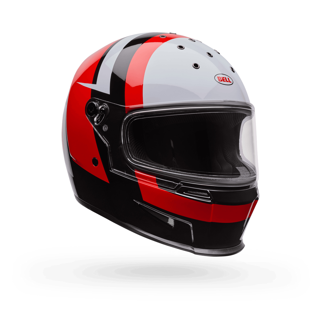 Bell Eliminator Sidetrack Gloss Rot/Schwarz Integralhelm