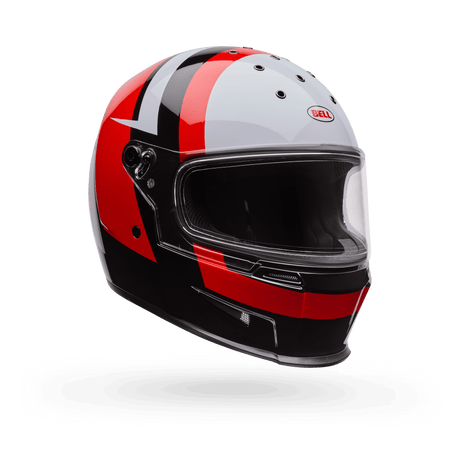 Bell Eliminator Sidetrack Gloss Rot/Schwarz Integralhelm