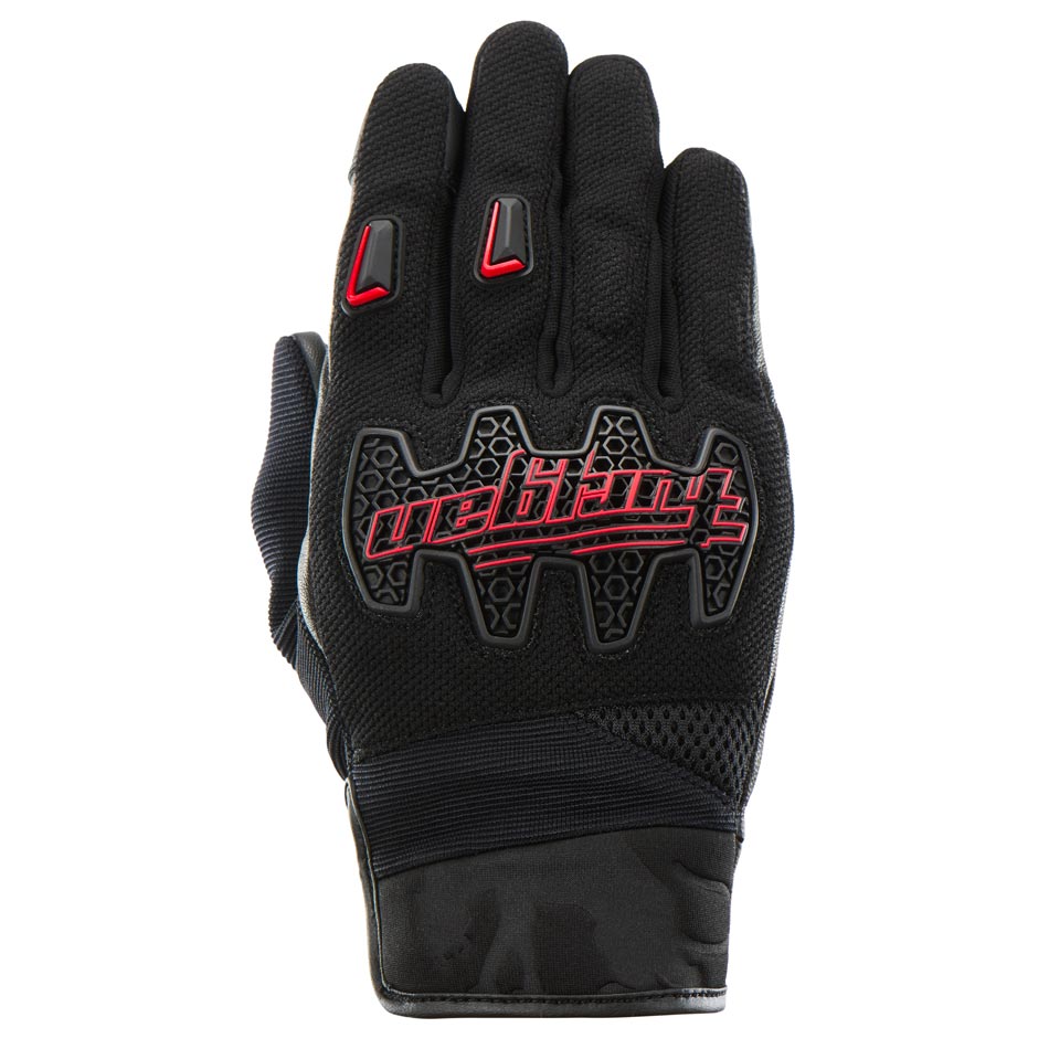 Furygan Handschuhe Shade Evo Schwarz-Rot