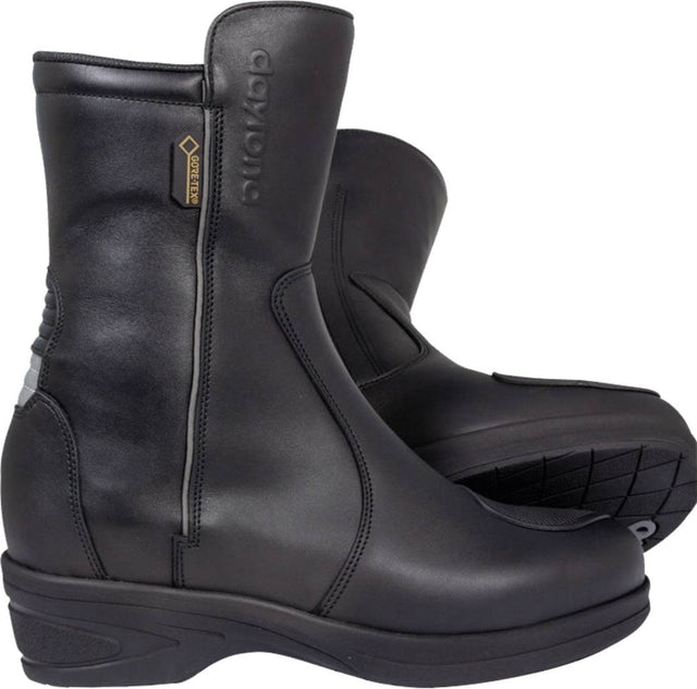 Schwarze Damen Stiefel Daytona SL Pilot GTX mit robustem Design und Schnürung, ideal für Outdoor-Aktivitäten.