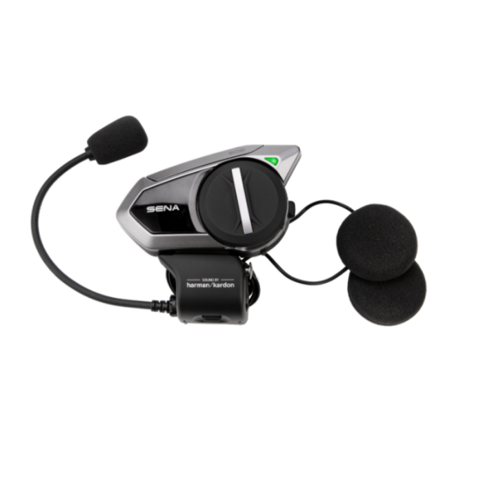 SENA 50S Motorrad Kommunikationssystem Doppelpack mit Harman Kardon