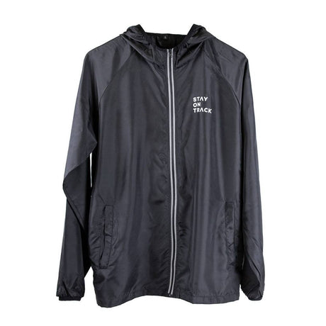 X-GRIP Windbreaker für Freizeit, leichte Windjacke aus strapazierfähigem Material, in neutralem Design.