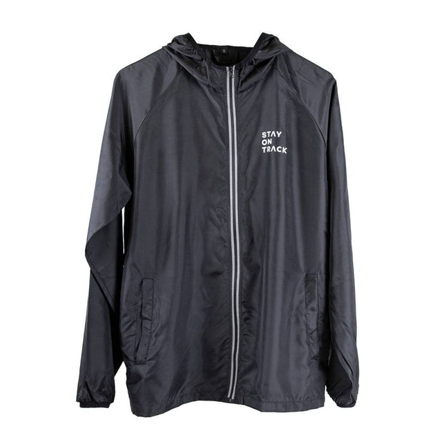 X-GRIP Windbreaker für Freizeit, leichte Windjacke aus strapazierfähigem Material, in neutralem Design.