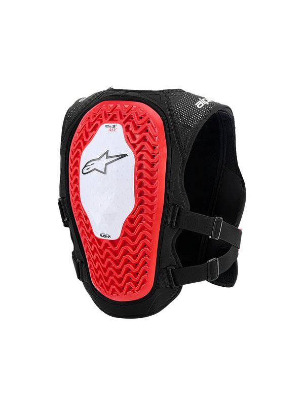 Alpinestars Tech Air MX Airbagbekleidung mit integriertem Schutzsystem, sichtbare Airbag-Module und robuste Motorradbekleidung