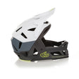 6D Alterra Segment Fahrradhelm in Weiß und Grau für Mountainbiking, mit Belüftung und sicherem Sitz