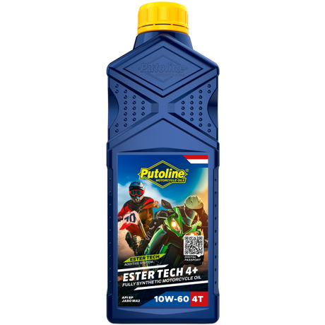 PUTOLINE Ester Tech Off Road 4+ 10W-60 4-Takt-Motoröl 1 L Flasche
