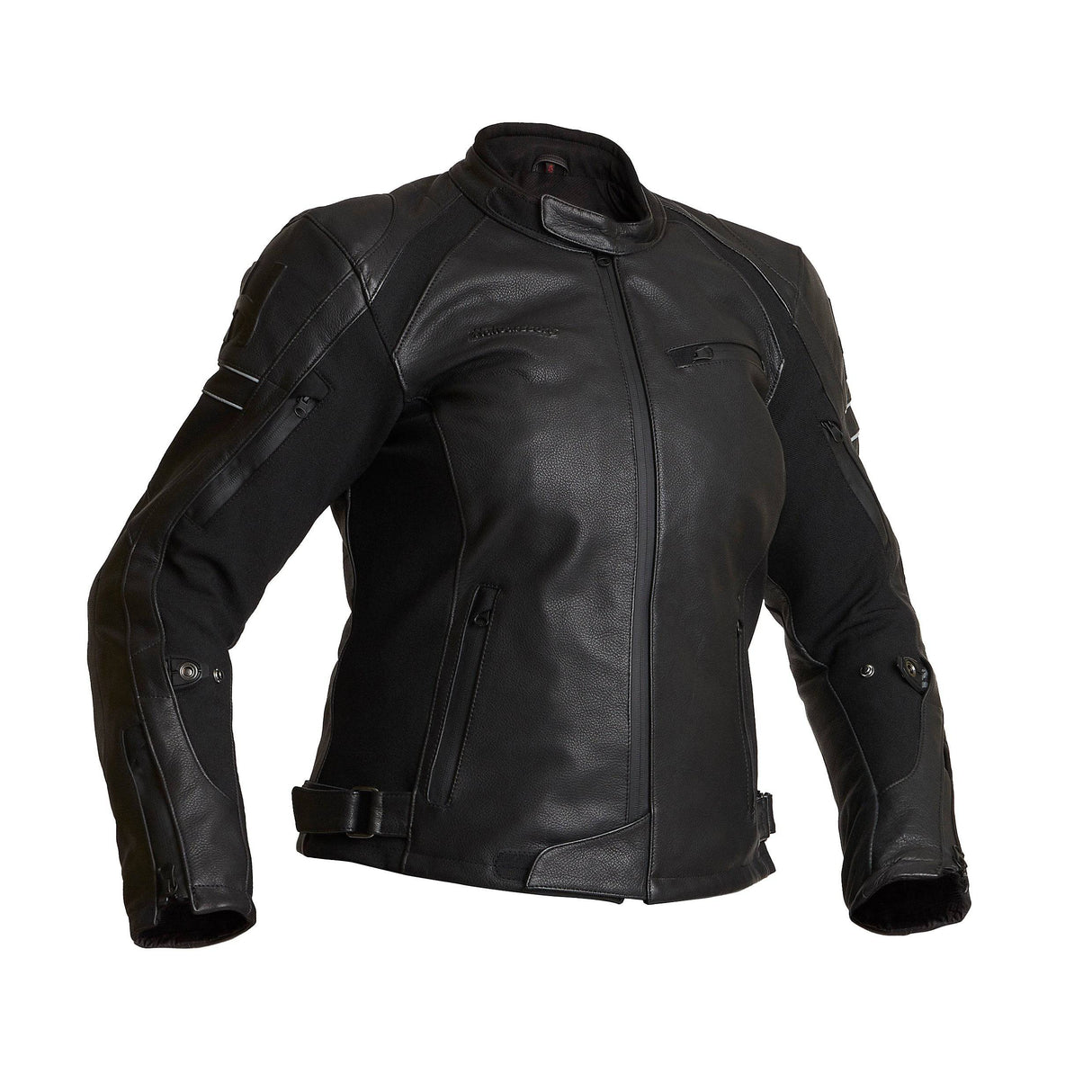 Halvarssons Damen Lederjacke Risberg Schwarz