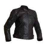 Halvarssons Damen Lederjacke Risberg Schwarz