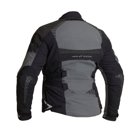 Halvarssons Damen Motorradjacke Vimo Schwarz/Grau