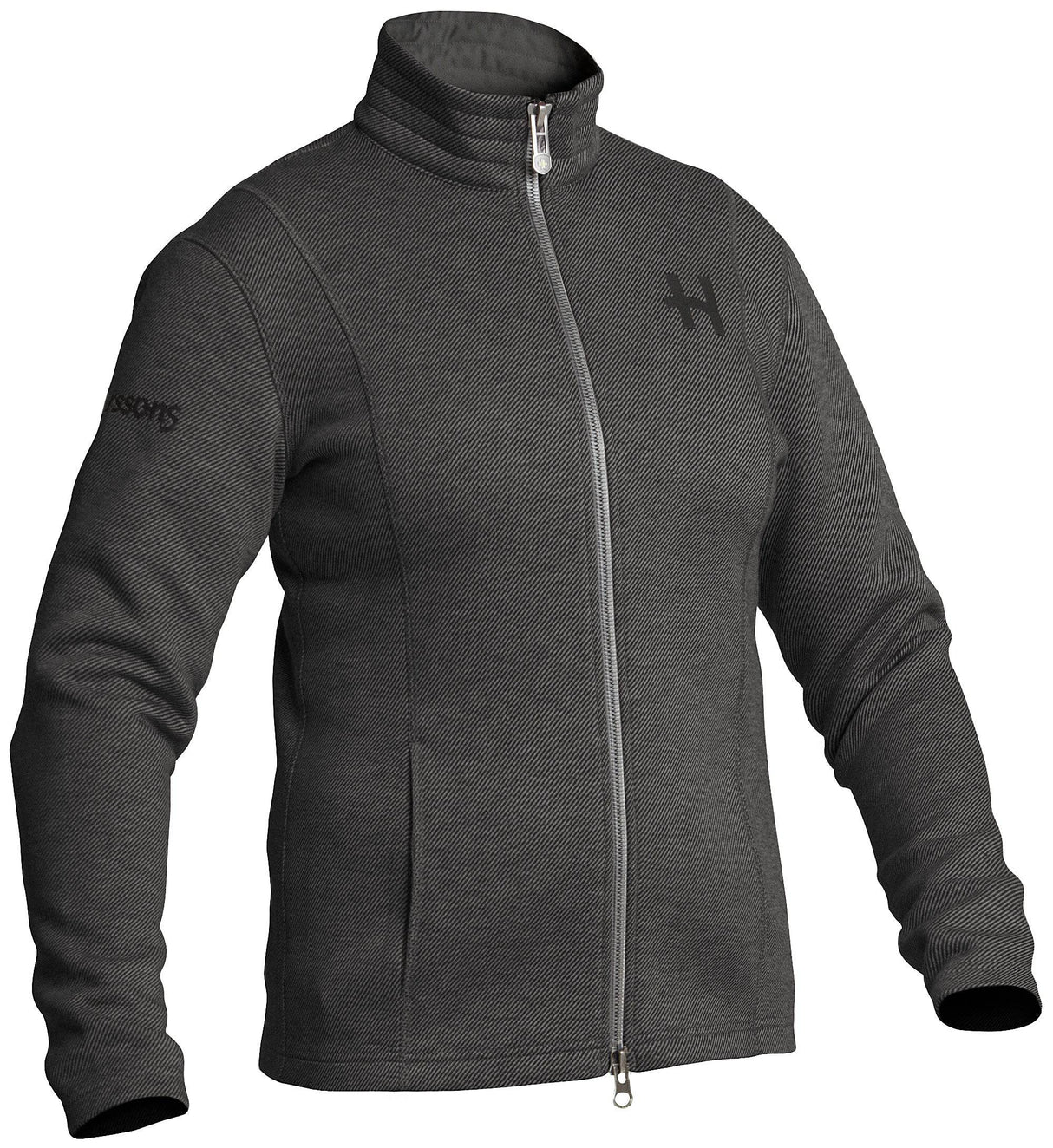 Halvarssons Damen Fleecejacke Djura Dunkelgrau