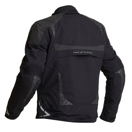 Halvarssons Motorradjacke Vansbro Schwarz