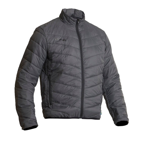 Halvarssons Thermojacke Alfta in Anthrazit, Funktionsbekleidung mit isolierendem Material, für Outdoor-Aktivitäten.