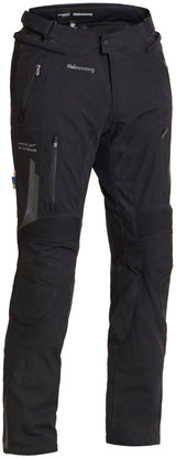 Schwarze Halvarssons Textilhose Malung Kurzgröße für Abenteuer, kurze Hosen für Outdoor-Aktivitäten, detailreiche Ansicht