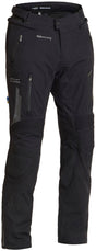 Schwarze Halvarssons Textilhose Malung Kurzgröße für Abenteuer, kurze Hosen für Outdoor-Aktivitäten, detailreiche Ansicht