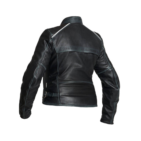 Halvarssons Damen Lederjacke Nyvall Schwarz