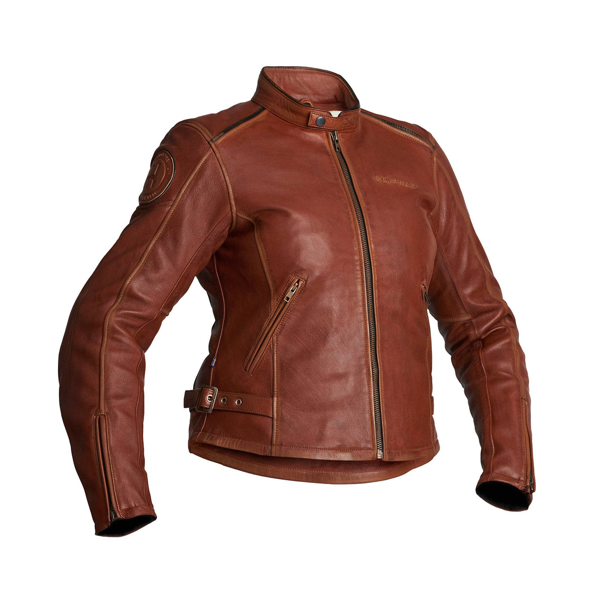 Halvarssons Damen Lederjacke Nyvall Cognac