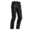 Schwarze Halvarssons Motorradhose Rinn Tourenhose aus strapazierfähigem Material mit protektoren für sicheren Motorradausflug