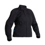 Damen Motorradjacke Halvarssons Jolen Schwarz, robuste Adventure-Jacke mit Schutzmaterial, seitliche Taschen und reflektierende Details.