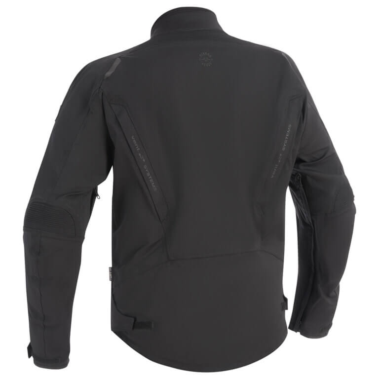 Halvarssons Motorradjacke Naren Schwarz