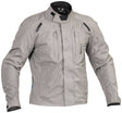 Halvarssons Naren Adventure Motorradjacke in Grau mit robustem Design und Schutzmaterial für sicheres Motorradfahren